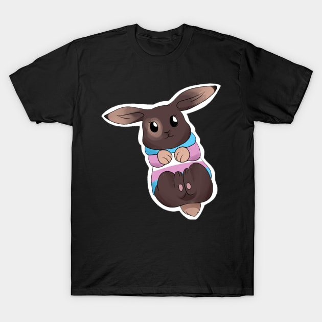 transgender bunny T-Shirt by gaypompeii